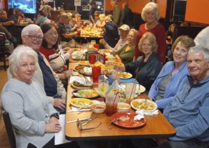 Dinner with some of the 1965 Class of Elmore County High School