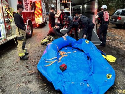 Residents of Candlestick neighborhood see severe Flooding; Prattville Swift Water Team assisting