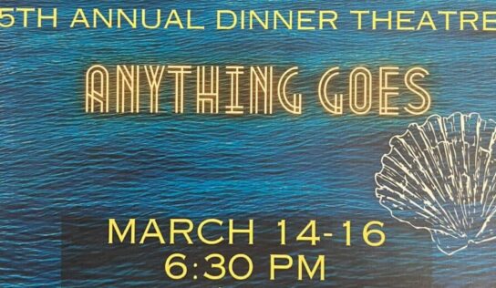 ‘Anything Goes’ performances March 14-16 with Dinner Theatre fun at SEHS