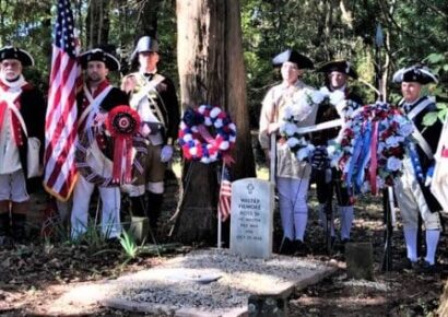 Gen. John Archer Elmore SAR Chapter Honors Revolutionary War Soldier Walter Filmore Ross, Sr.