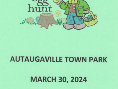 March 30 is the Autaugaville Easter Egg Hunt; Bring the family