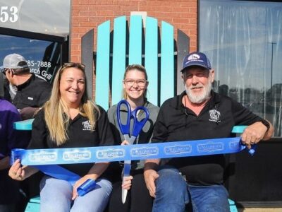 It was a beautiful day to celebrate the Millbrook Chamber ribbon cutting for Front Porch Grill  