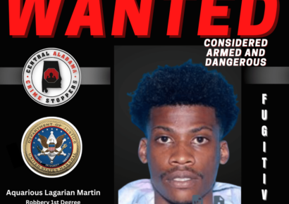 Marshals Seek Aquarious Lagarian Martin for Robbery 1st Degree