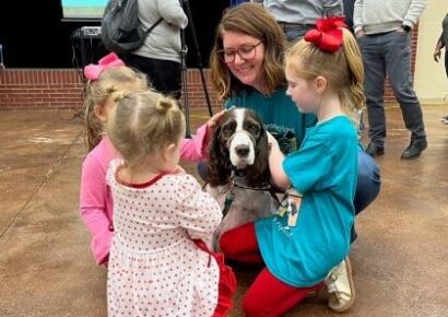 It’s a Pawty! Facility dog Popcorn retires from Wetumpka Elementary School