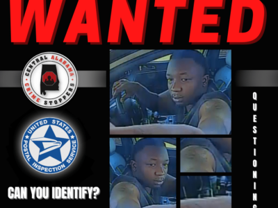USPS inspectors seek identity of male wanted for questioning