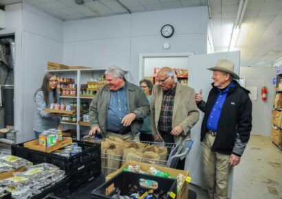 WELCOME Food Pantry prepares for New Home in Millbrook; Officials learn about organization hands-on