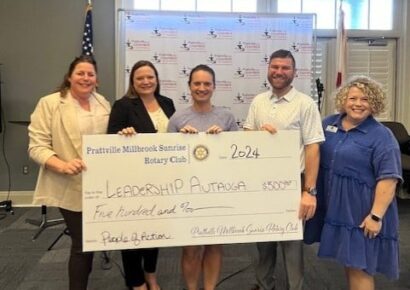 Prattville Millbrook Sunrise Rotary Club supports Leadership Autauga County