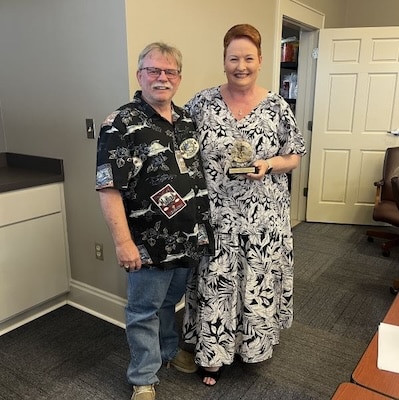 Industrial development Board honors former chairman Lisa Miller for years of dedicated service