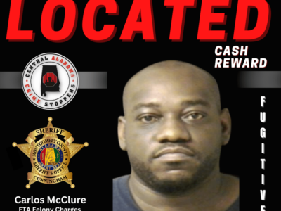 Fugitive with Two Felony Charges in Custody