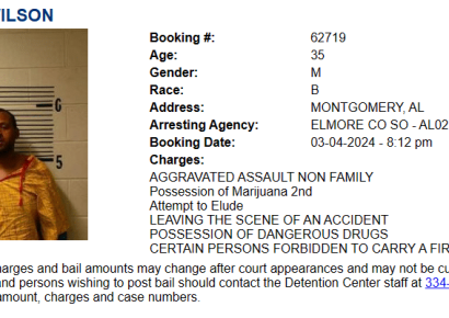 Prattville Police assist ALEA in High Speed Pursuit; Montgomery Man in Custody