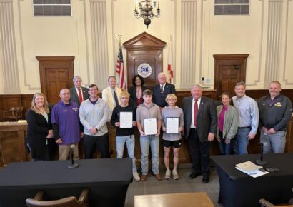 Elmore Commission honors State Champion Wrestlers from PCA, Tallassee