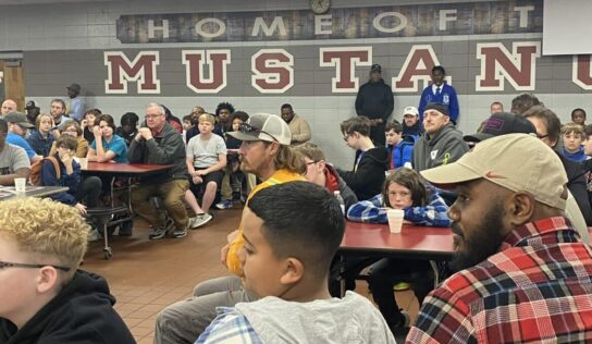 Millbrook Middle hosts annual Fritters and Father Figures event with speaker Bishop KK Middleton