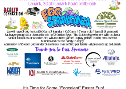 7th Annual Easter Eggstravaganza coming to Lanark in Millbrook March 16