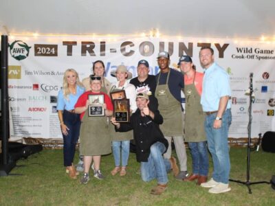 Congratulations to the AWF Tri-County Wild Game Cook-Off Winners