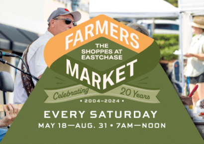 Shoppes at EastChase announce 20th annual Farmers Market opening May 18