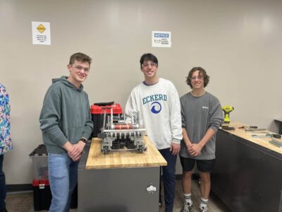 Local boys competing on a global stage at VEX Robotics Worlds Competition 