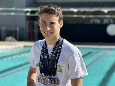 Leaving it all in the pool with a splash: local boy first ever to bring home gold to Prattville