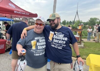 It was mostly sunshine and all smiles for the CoosaPalooza Brewfest  