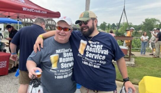 It was mostly sunshine and all smiles for the CoosaPalooza Brewfest  