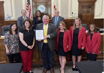Elmore County Commission recognizes SEHS’ FCCLA Championship Team