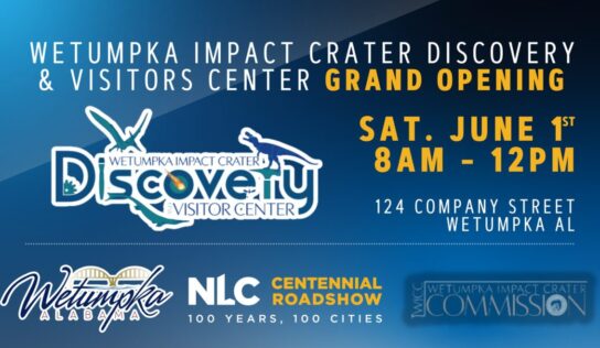 Grand Opening is Saturday for Wetumpka Crater Discovery and Visitors Center