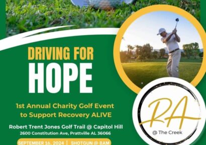 Recovery ALIVE announces inaugural charity golf event in Prattville