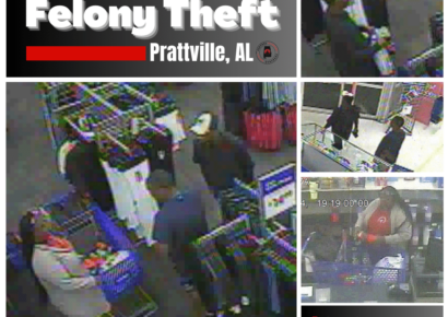 Prattville – Theft of Property 3rd Degree Investigation – Cash Reward Offered