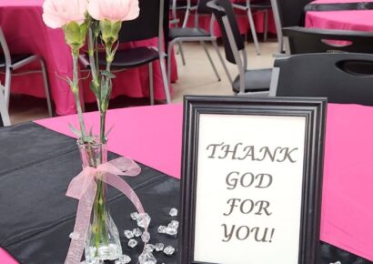 Pretty in pink for the 19th Annual Senior Citizen Banquet