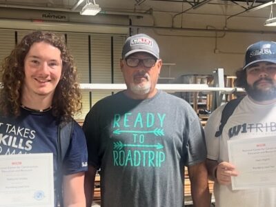 Two seniors from Wetumpka High receive certifications
