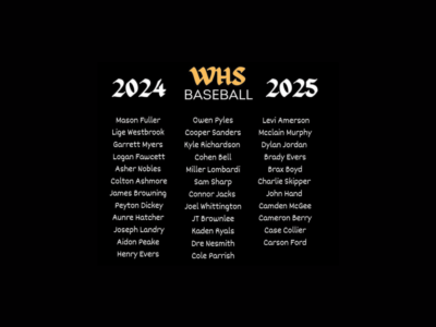 Wetumpka High School baseball team announces its roster for the 2024-2025 season.