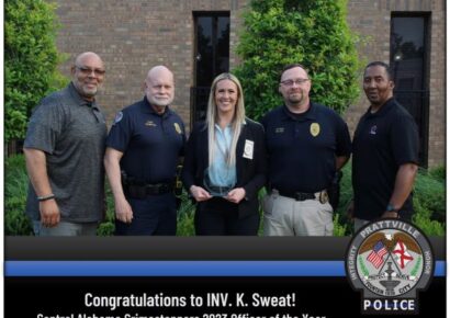 City Council honors Kaitlyn Sweat as Crimestoppers’ Officer of the Year