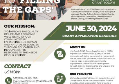 Grant Cycle for Mid-South RC&D closes June 30