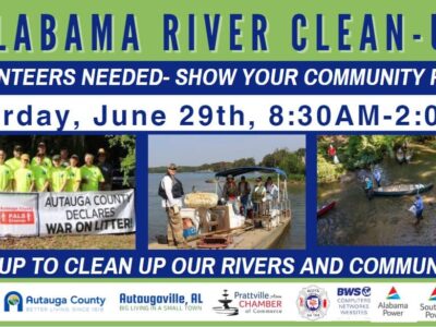 Alabama River Clean Up is June 29 in Autaugaville