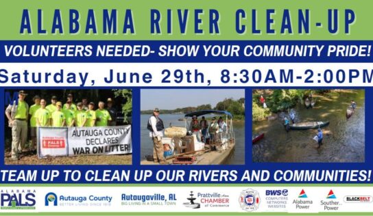 Alabama River Clean Up is June 29 in Autaugaville