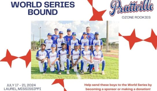 Prattville Ozone Rookie All-Star Team headed to World Series; sponsors needed