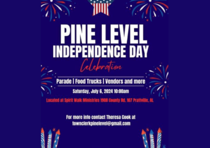 History in the making, Pine Level to host first ever 4th of July parade