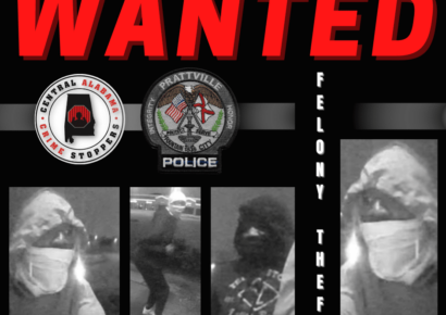 Prattville – Attempted ATM Theft Investigation – Cash Reward Offered