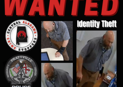 Prattville – Identity Theft Investigation – Cash Reward Offered