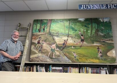 Local artist brings hometown art to Prattville Library walls