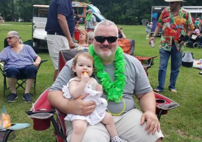 Tunes on the Green Photos: John Bull Trio brings the Beat