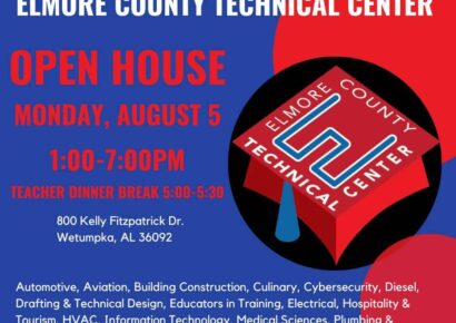 Elmore County Technical Center to host Open House Aug. 5 in Wetumpka