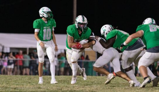 Despite the loss at home last night Holtville still looks promising under new Head Coach Cory Lee