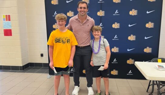 NFL quarterback Jake Fromm visits Billingsley School