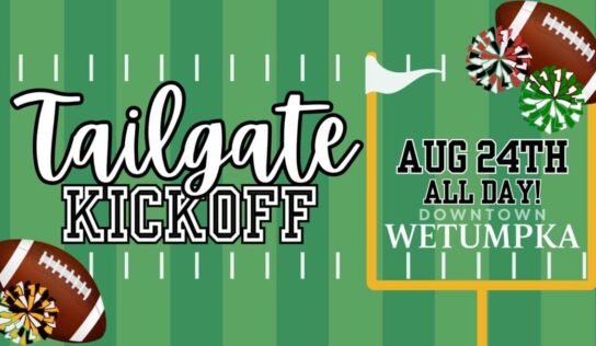 Downtown Wetumpka Tailgate Kickoff coming August 24