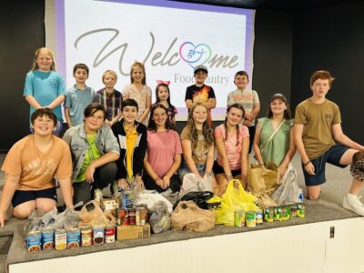Area Homeschoolers tour new WELCOME food bank location in Millbrook