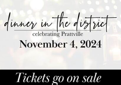 Dinner in the District ticket sales beginning October 4th