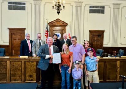 Elmore County Commission honors state champion Brantley Barrett
