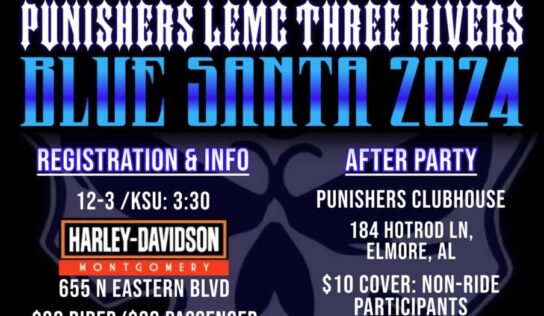 Operation Blue Santa gets big boost from Punishers LEMC Three Rivers Chapter