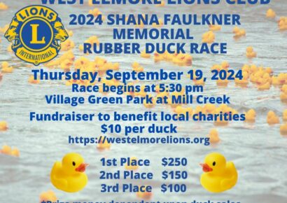 The Ducks are Coming! West Elmore County Lions Club hosting event Sept. 19