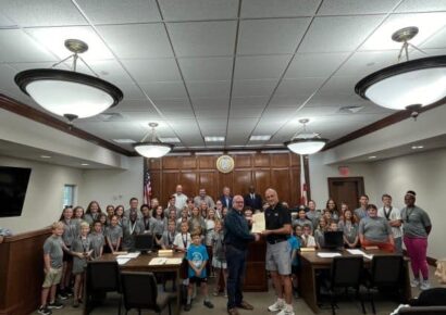 Autauga County Commission honors Prattville Swim League and their splash-tastic season